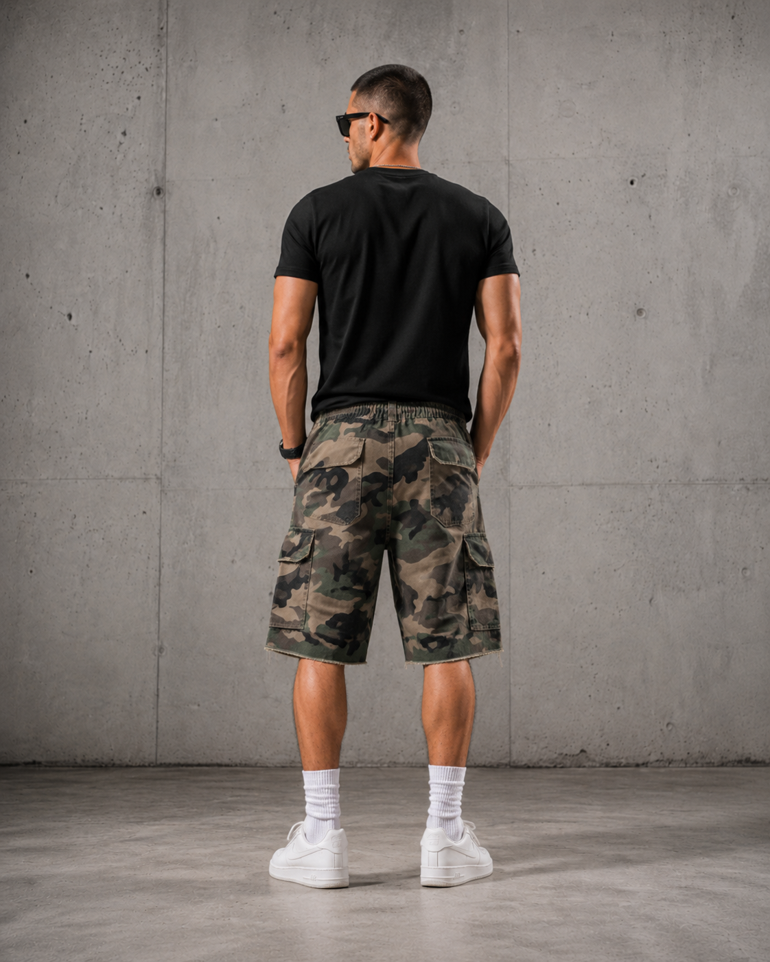 Bermuda Camuflaje Cargo