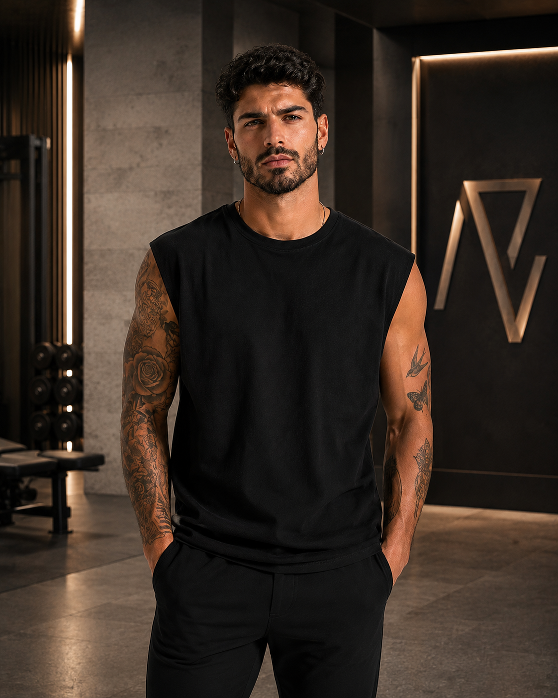 Nero Camiseta Sport
