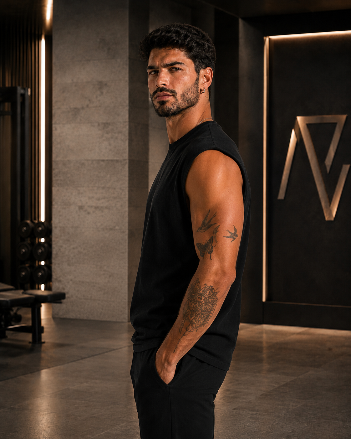 Nero Camiseta Sport