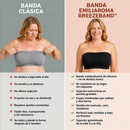 Diadema BreezeBand™ | Sin necesidad de reajustes, sin marcas, sin molestias