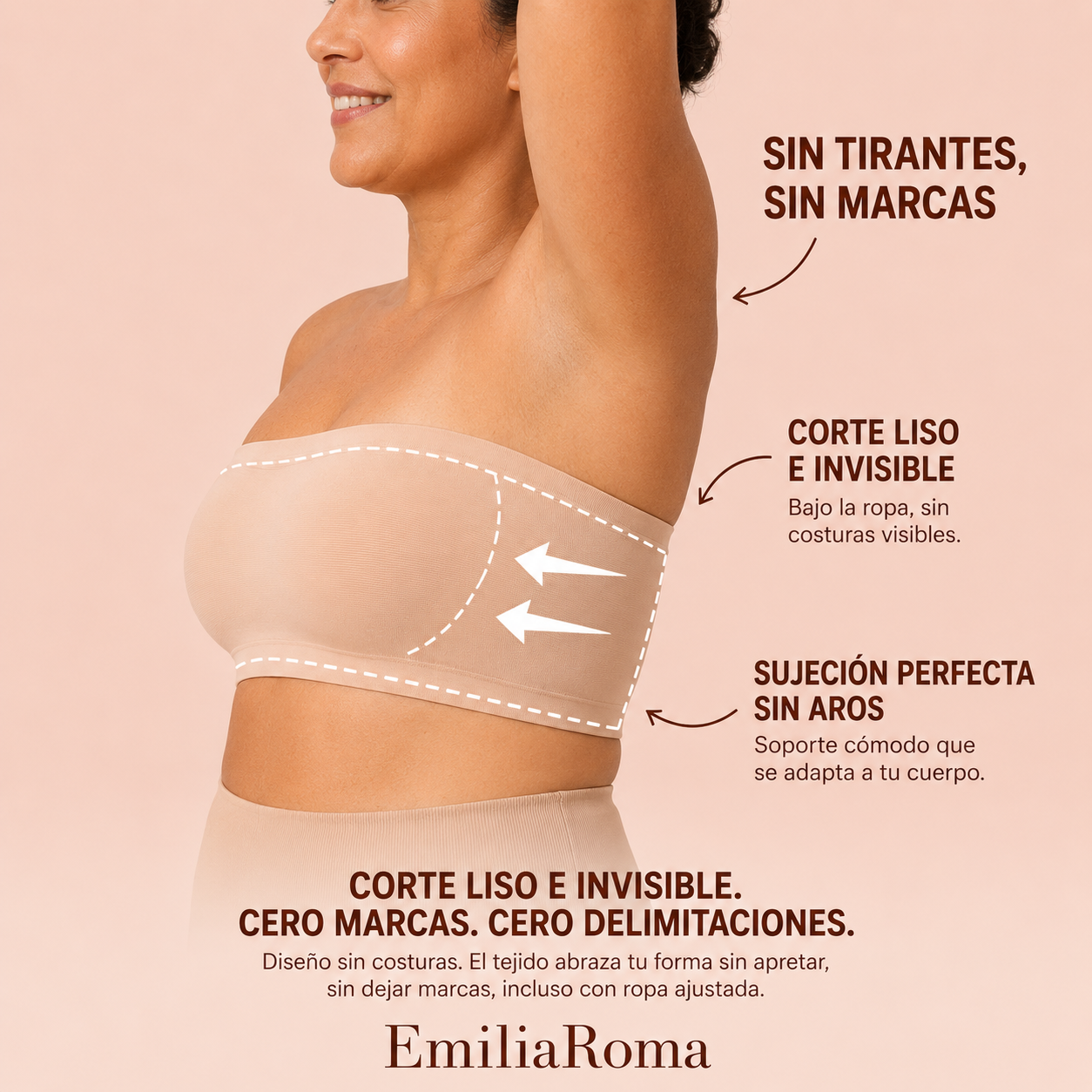 Diadema BreezeBand™ | Sin necesidad de reajustes, sin marcas, sin molestias