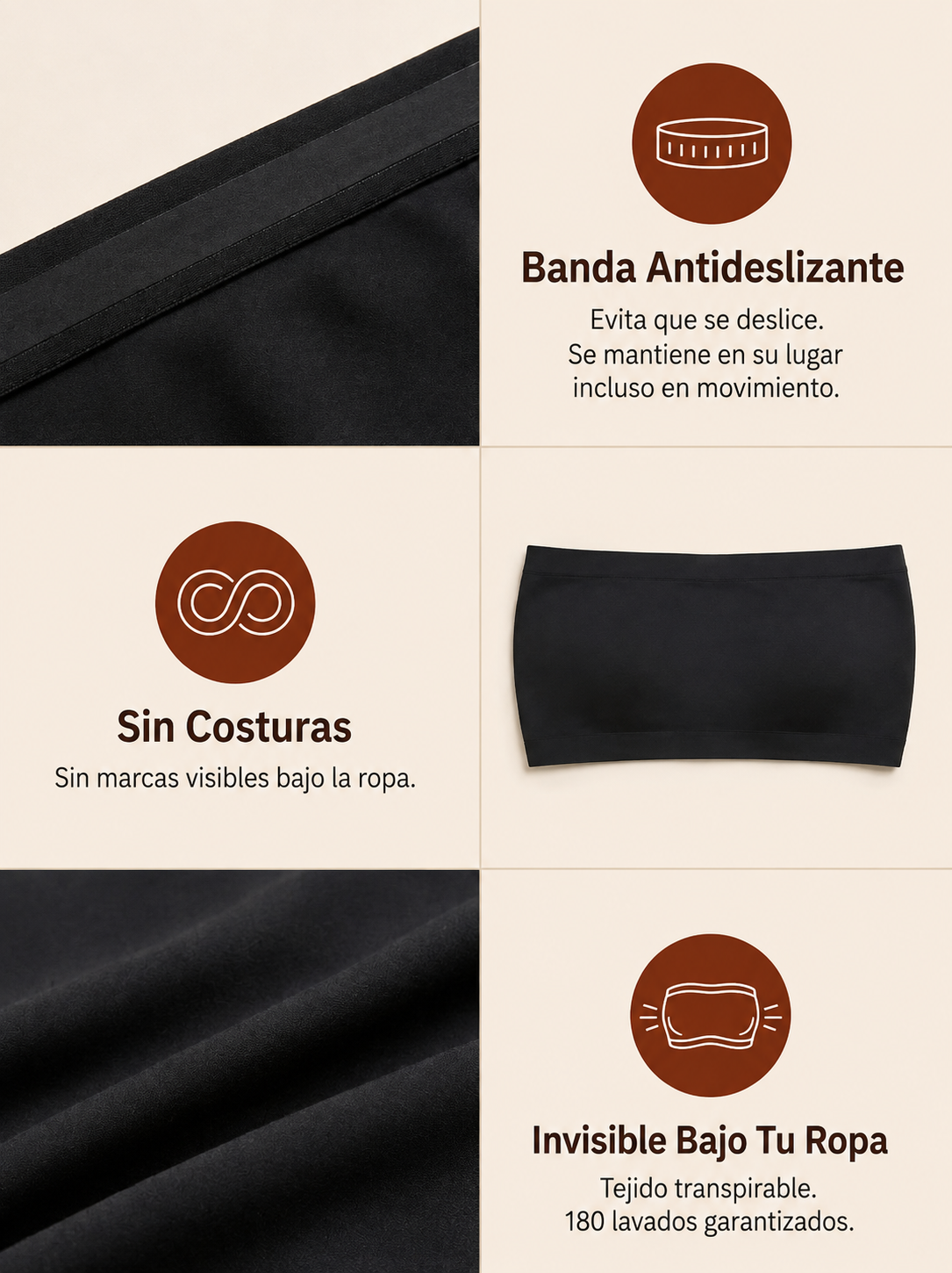 Diadema BreezeBand™ | Sin necesidad de reajustes, sin marcas, sin molestias