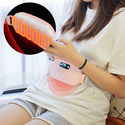 💝 ¡El regalo perfecto para ella! Cinturón de masaje y calor para el ciclo menstrual