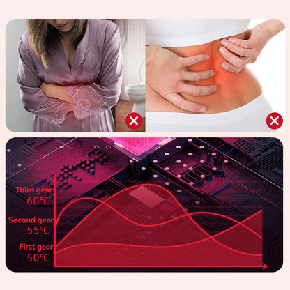 💝 ¡El regalo perfecto para ella! Cinturón de masaje y calor para el ciclo menstrual