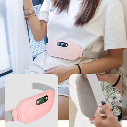 💝 ¡El regalo perfecto para ella! Cinturón de masaje y calor para el ciclo menstrual
